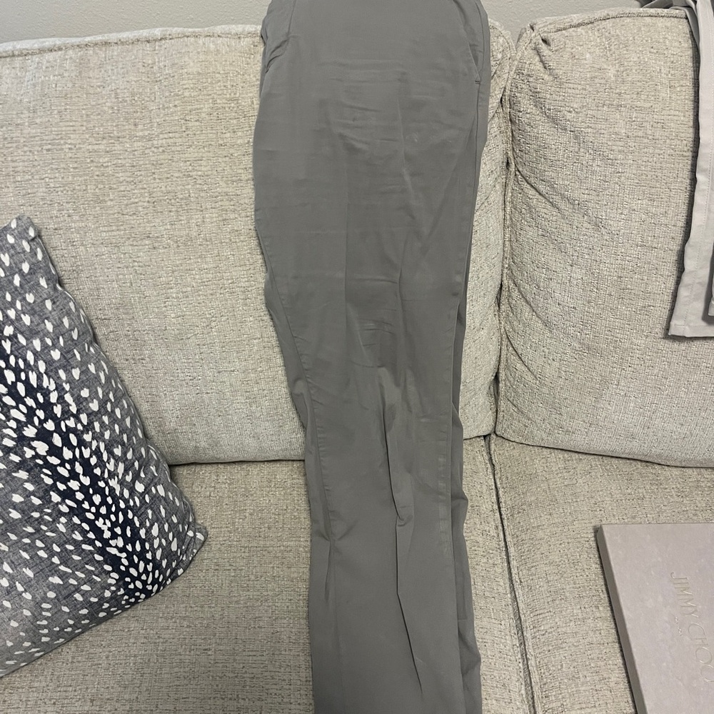 Gray Casual Pants